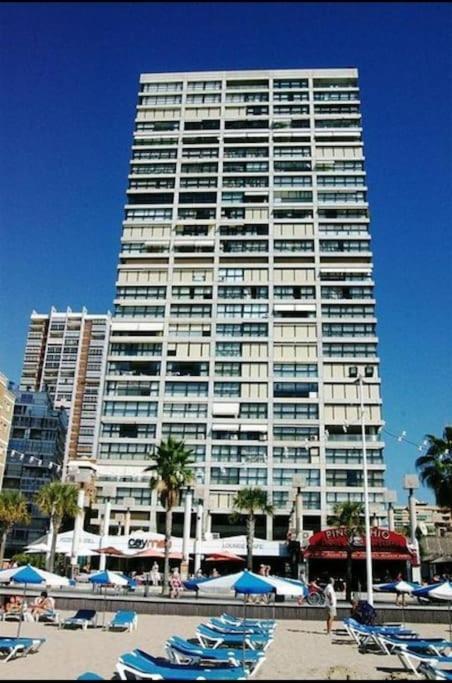 Piso 21 Unico A Pie De Playa En Esquina Benidorm Exterior foto