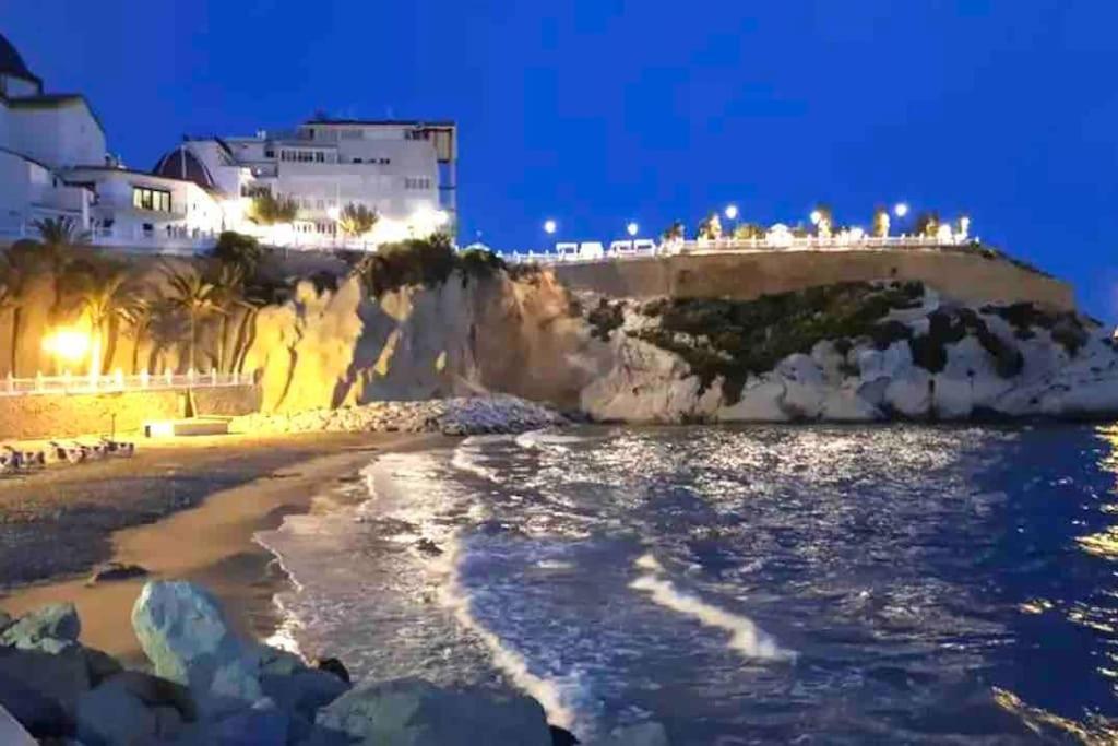 Piso 21 Unico A Pie De Playa En Esquina Benidorm Exterior foto