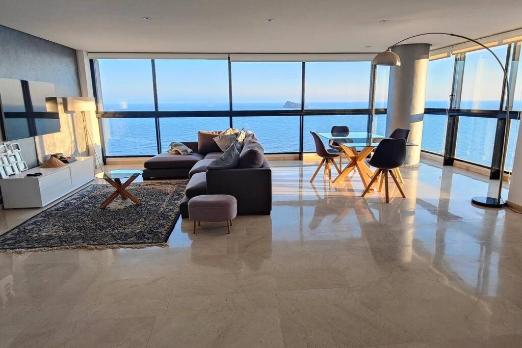 Piso 21 Unico A Pie De Playa En Esquina Benidorm Exterior foto